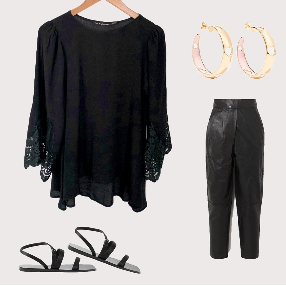 For Love & Lemons | Bourbon Black Top - Picture 4 of 9